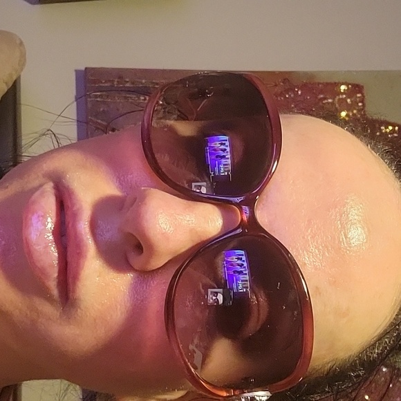 Pink Barbiecore Rhinestone Sunglasses 👓 - Picture 2 of 8